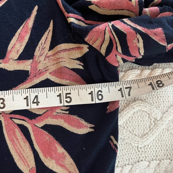 Lucky Brand Floral Print Short Sleeve Ruffle Dress women’s size XS - Picture 13 of 13